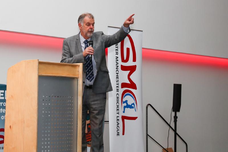 20171020 GMCL Senior Presentation Evening-104.jpg - Greater Manchester Cricket League, (GMCL), Senior Presenation evening at Lancashire County Cricket Club. Guest of honour was Geoff Miller with Master of Ceremonies, John Gwynne.